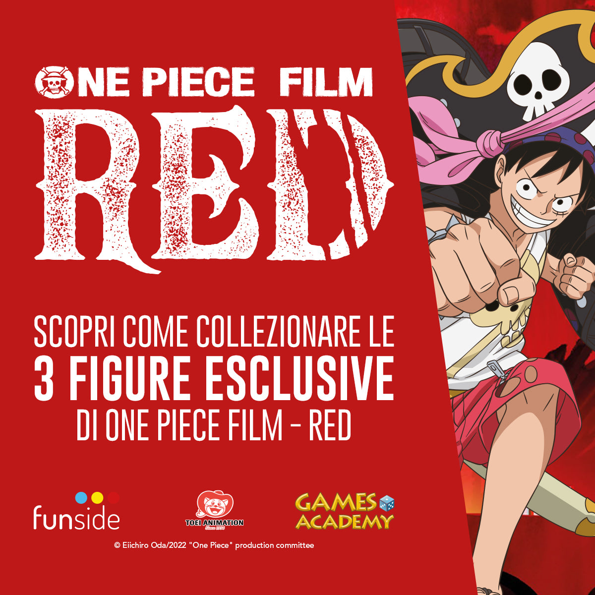 One Piece Film: Red - Sticker Rally 2022
