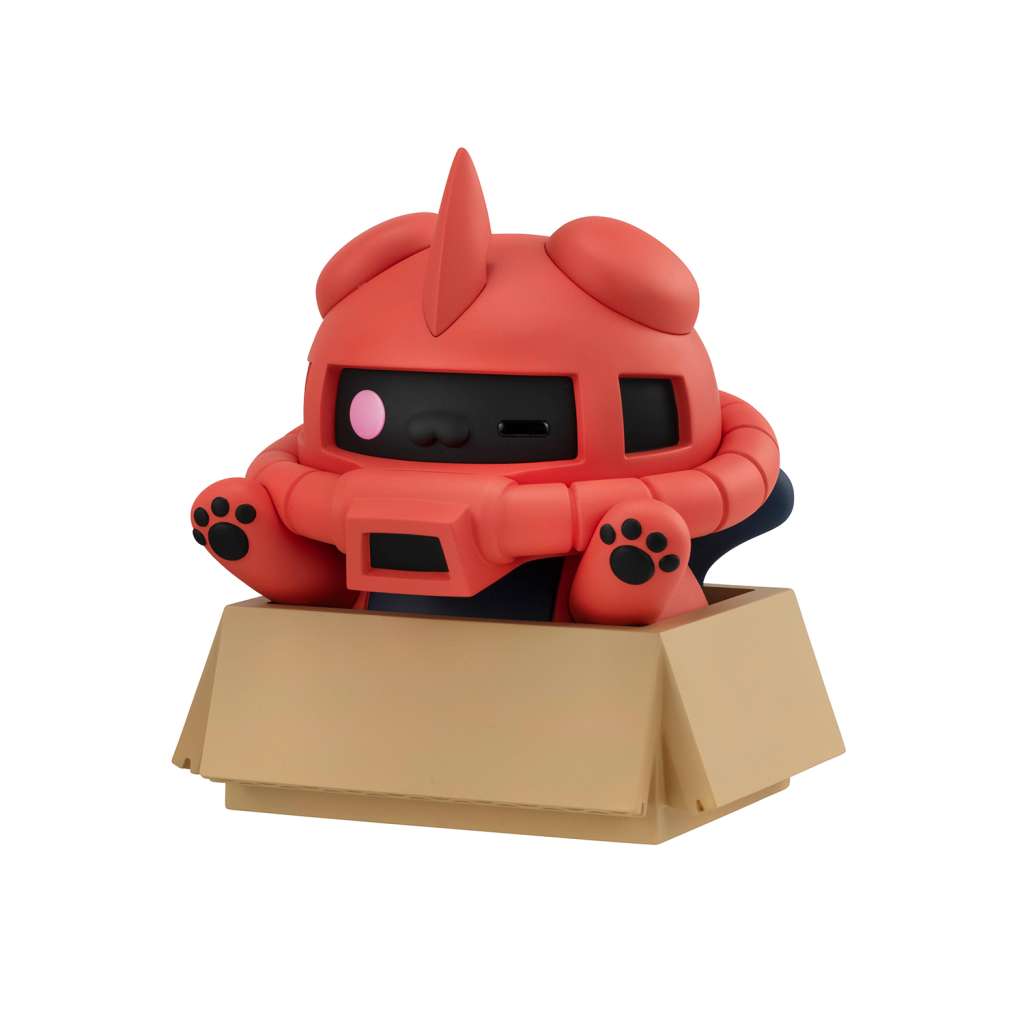 102786 - MOBILE SUIT GUNDAM - MEGA CAT PROJECT BIG SERIES - NYANDAM CHAR'S ZAKU - 14CM - Immagine 2