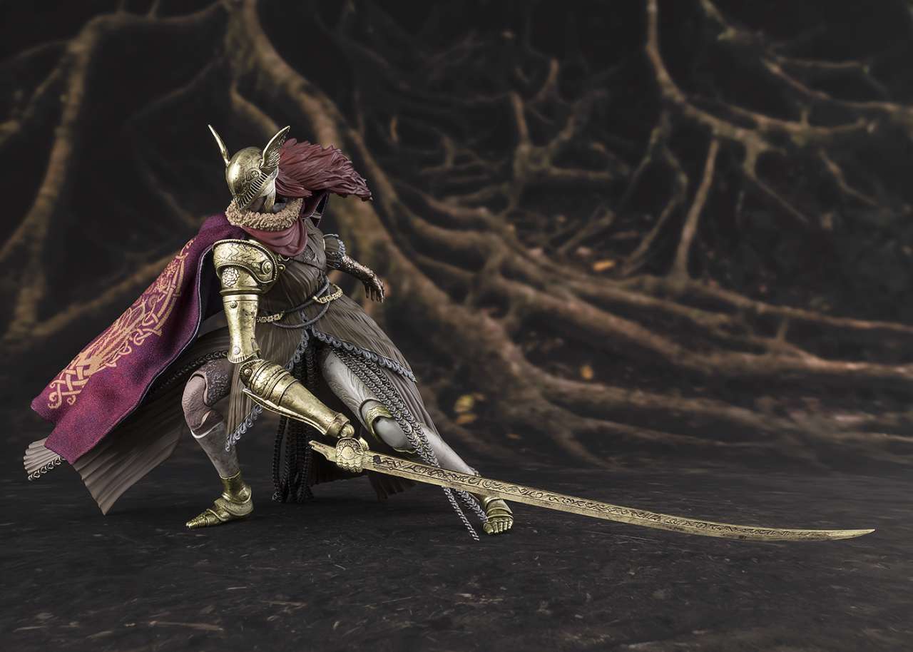 104286 - ELDEN RING - SH FIGUARTS - MALENIA BLADE OF MIQUELLA - ACTION FIGURE 15CM - Immagine 2