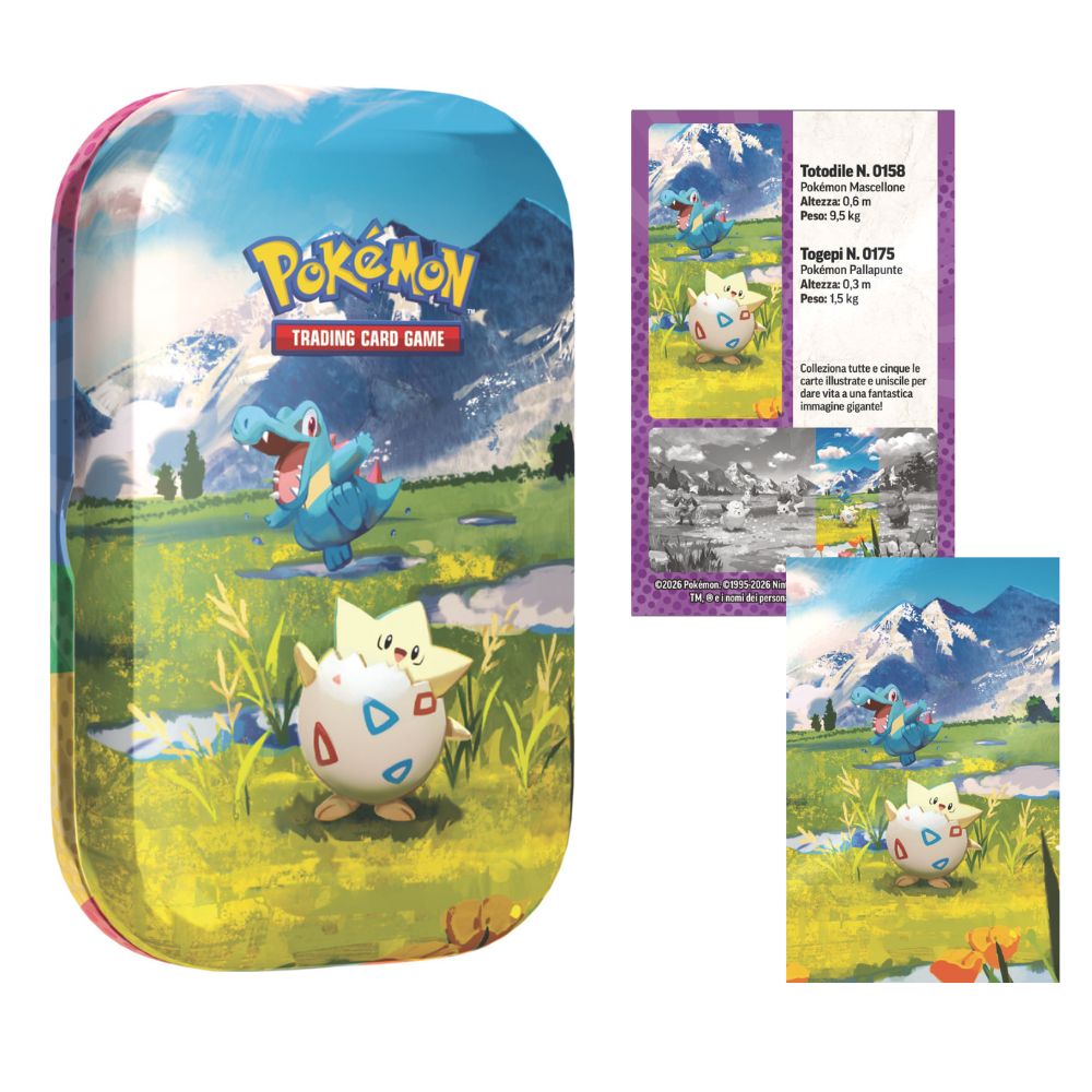 PK10318-I - POKEMON M2.5 MINI TIN DA COLLEZIONE MEGAEVOLUZIONE - ASCESA EROICA (IT) - Immagine 5