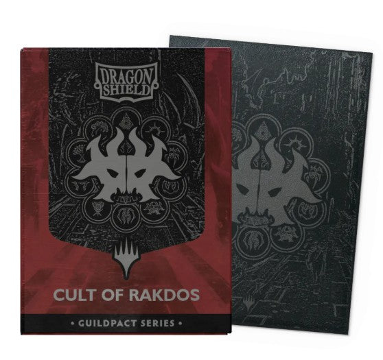 AT-16514 - 100 BUSTINE STANDARD - MATTE DUAL ART SLEEVES - GUILDPACK SERIES - CULT OF RAKDOS - Immagine 3