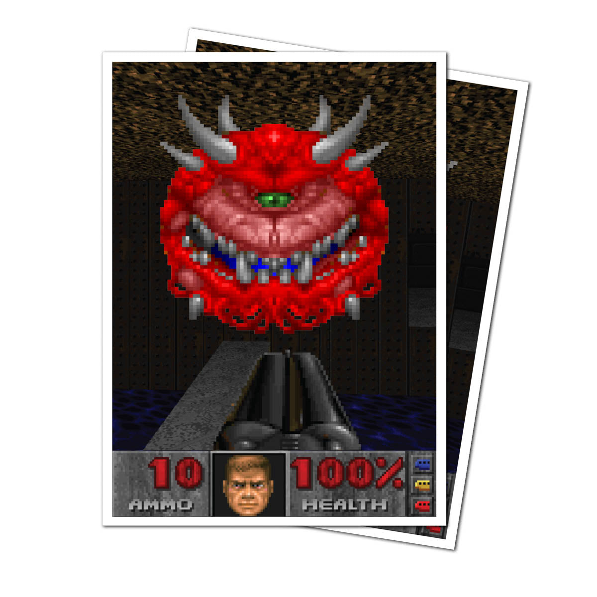 16622 - PORTA MAZZO PREMIUM ALCOVE EDGE BOX - BETHESDA - DOOM - CACODEMON - Immagine 2