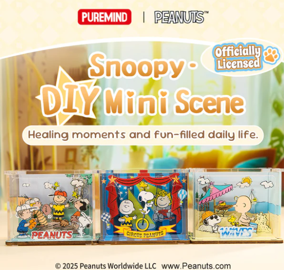 SNOOPY - DIY MINI SCENE - CHILLING AT THE BEACH - Immagine 2