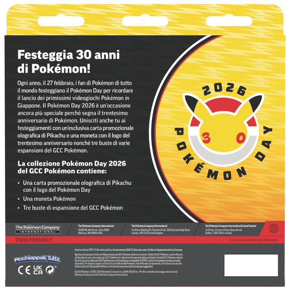 PK10394-I - COLLEZIONE POKEMON DAY 2026 (IT) - Immagine 3
