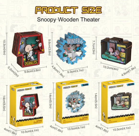 SNOOPY - WOODEN THEATER - SUMMER SNAPSHOT - Immagine 4