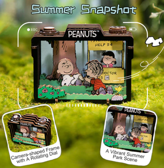 SNOOPY - WOODEN THEATER - SUMMER SNAPSHOT - Immagine 2