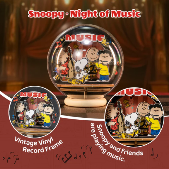 SNOOPY - GLOBE WOODEN THEATER - NIGHT OF MUSIC - Immagine 2