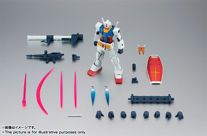 2321482 - THE ROBOT SPIRITS SIDE MS - RX-78-2 GUNDAM VER. A.N.I.M.E. - ACTION FIGURE 15CM