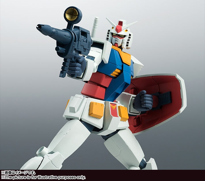 2321482 - THE ROBOT SPIRITS SIDE MS - RX-78-2 GUNDAM VER. A.N.I.M.E. - ACTION FIGURE 15CM