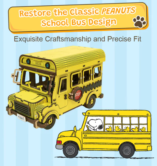 SNOOPY - SCHOOL BUS - Immagine 2