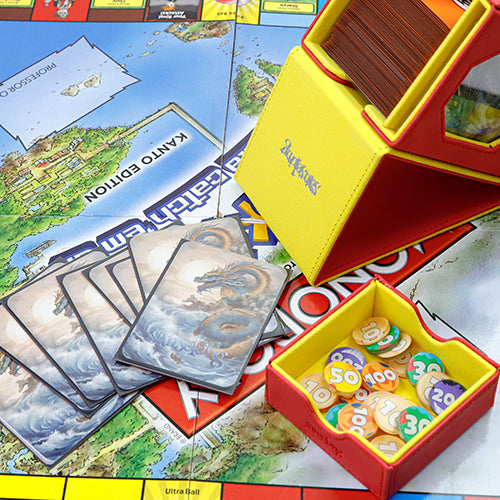 SANSEKING - DECK BOX (240+ CARDS) - ZUO BO GUI SERIES - RED - Immagine 6