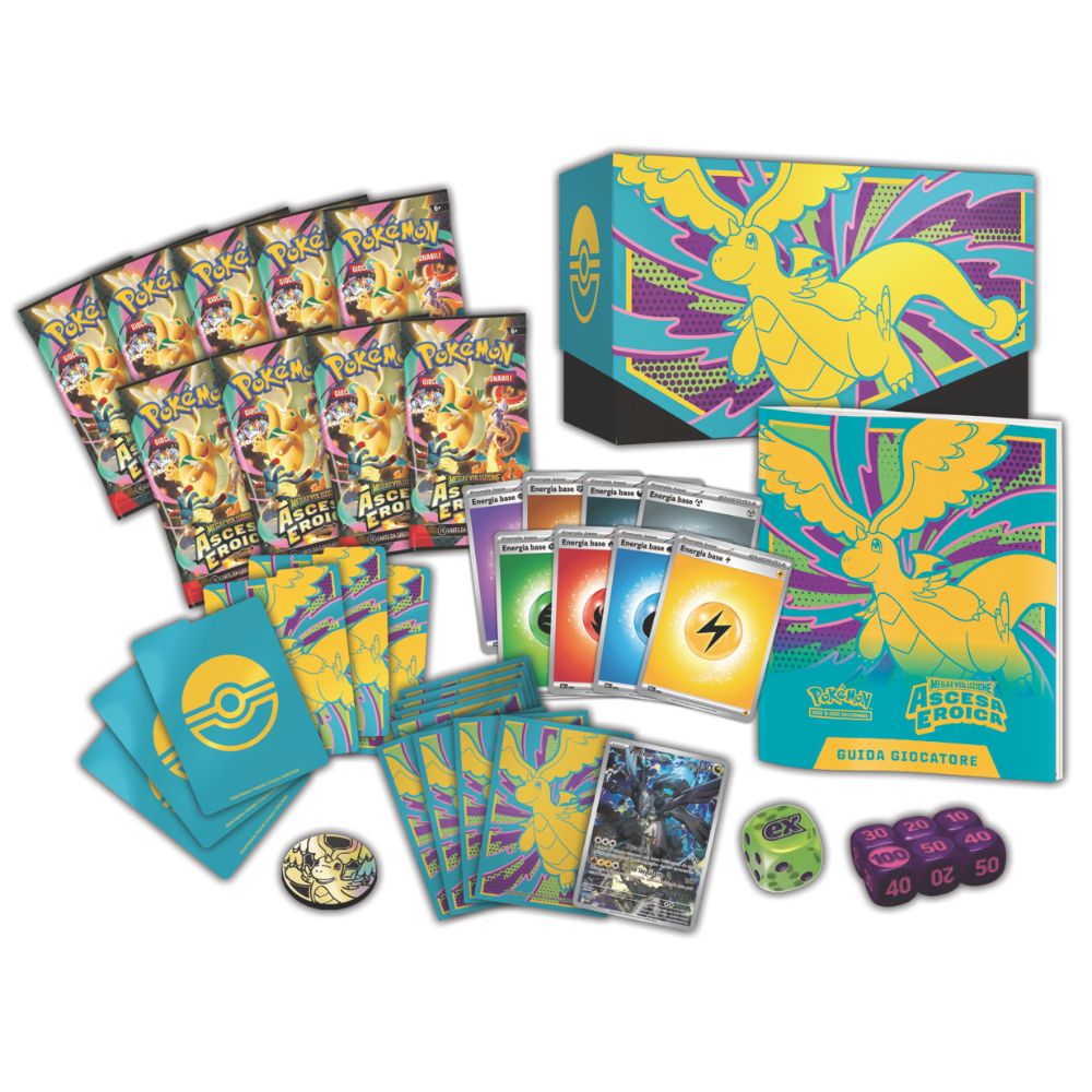 PK10315-I - POKEMON M2.5 SET ALLENATORE FUORICLASSE ASCESA EROICA (IT) - Immagine 2