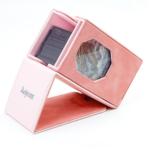 SANSEKING - DECK BOX (240+ CARDS) - ZUO BO GUI SERIES - PINK - Immagine 3