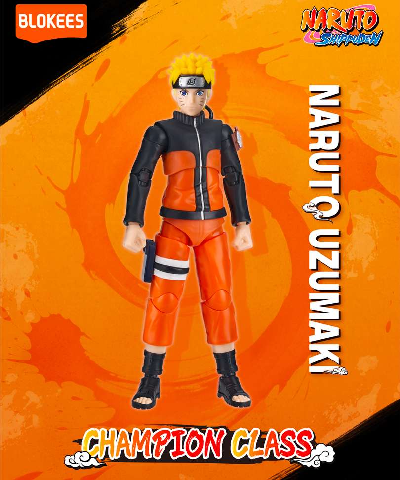 NARUTO - NARUTO SHIPPUDEN CHAMPION CLASS 02 - NARUTO UZUMAKI - MODEL KIT - Immagine 2