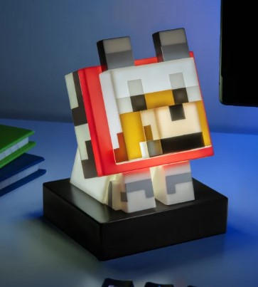 PP16019MCFID - MINECRAFT - WOLF ICON LIGHT - Immagine 2
