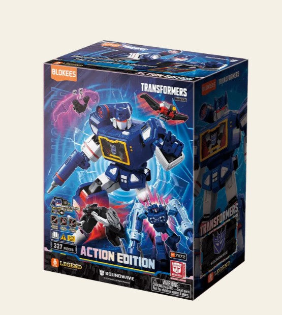 TRANSFORMERS - ACTION EDITION SOUND WAVE - MODEL KIT - Immagine 7