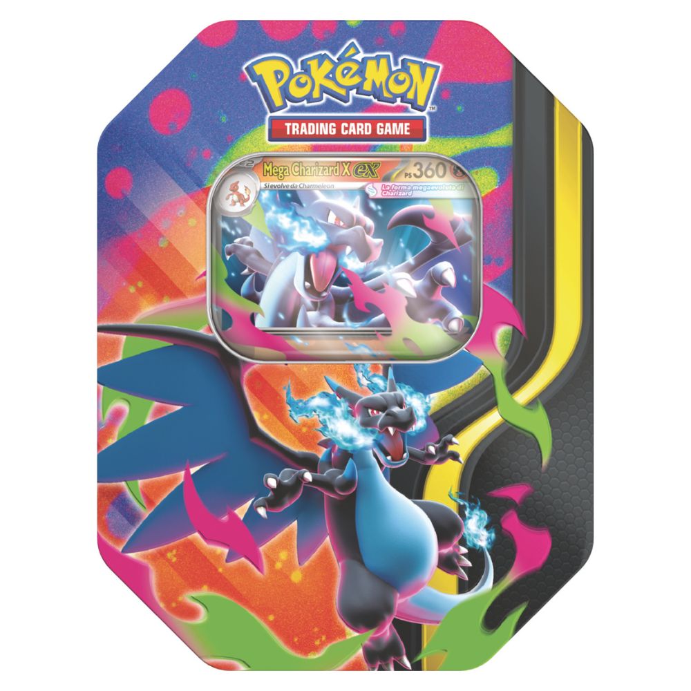 PK10300-I - POKEMON TIN DA COLLEZIONE MEGA CHARIZARD - Immagine 2