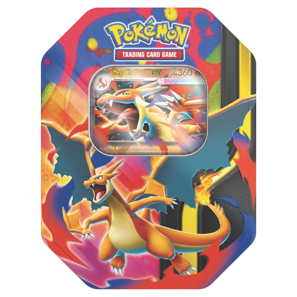 PK10300-I - POKEMON TIN DA COLLEZIONE MEGA CHARIZARD - Immagine 3