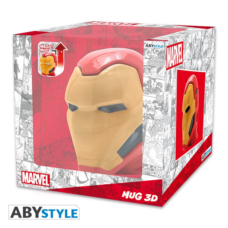ABYMUG421 - MARVEL - TAZZA 3D - IRON-MAN - Immagine 3