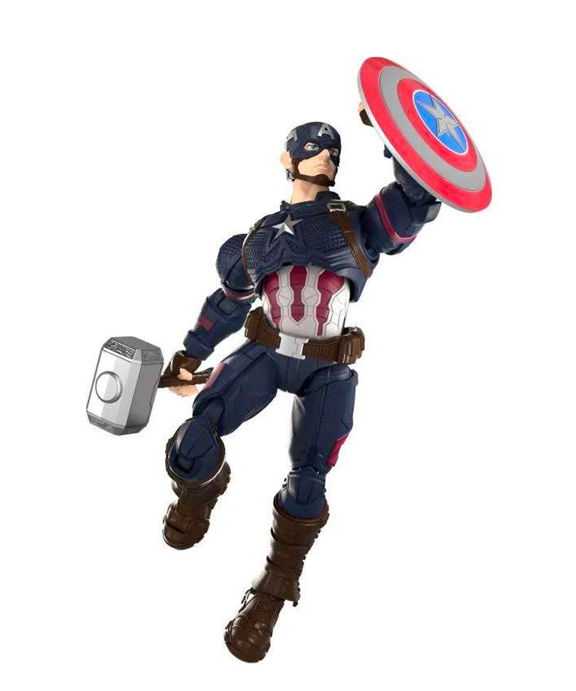 MARVEL HEROES - CHAMPION CLASS 03 CAPTAIN AMERICA - MODEL KIT - Immagine 3