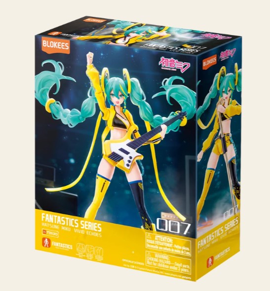 MIKU - FANTASTICS EDITION - HATSUNE MIKU VIVID ECHOES - MODEL KIT - Immagine 3