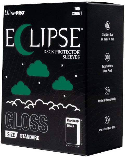 16705 - 105 ECLIPSE DECK PROTECTOR SLEEVES - STANDARD - GLOSS - FOREST GREEN - Immagine 2