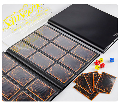 SANSEKING - 9-POCKET PP BINDER - BLACK STRAP - Immagine 4