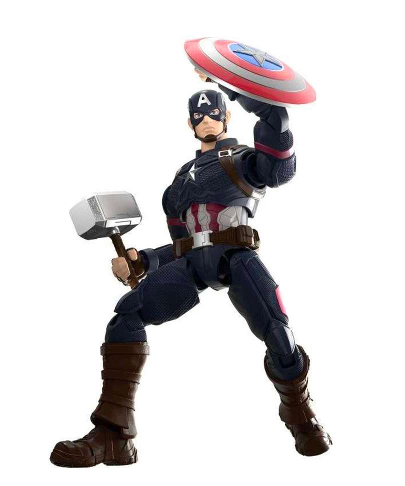 MARVEL HEROES - CHAMPION CLASS 03 CAPTAIN AMERICA - MODEL KIT - Immagine 4
