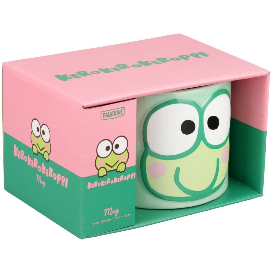 PP14832KRP - HELLO KITTY - KEROPPI EMBOSSED MUG - Immagine 2