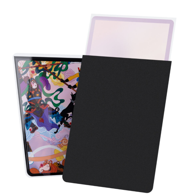SANSEKING - 70 DUAL ROUNDED SLEEVES - STANDARD SIZE - GREY - Immagine 2