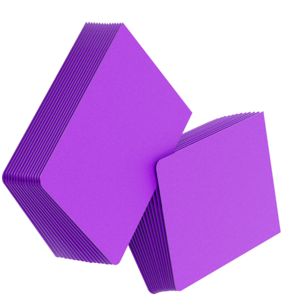 SANSEKING - 70 DUAL ROUNDED SLEEVES - STANDARD SIZE - PURPLE - Immagine 3