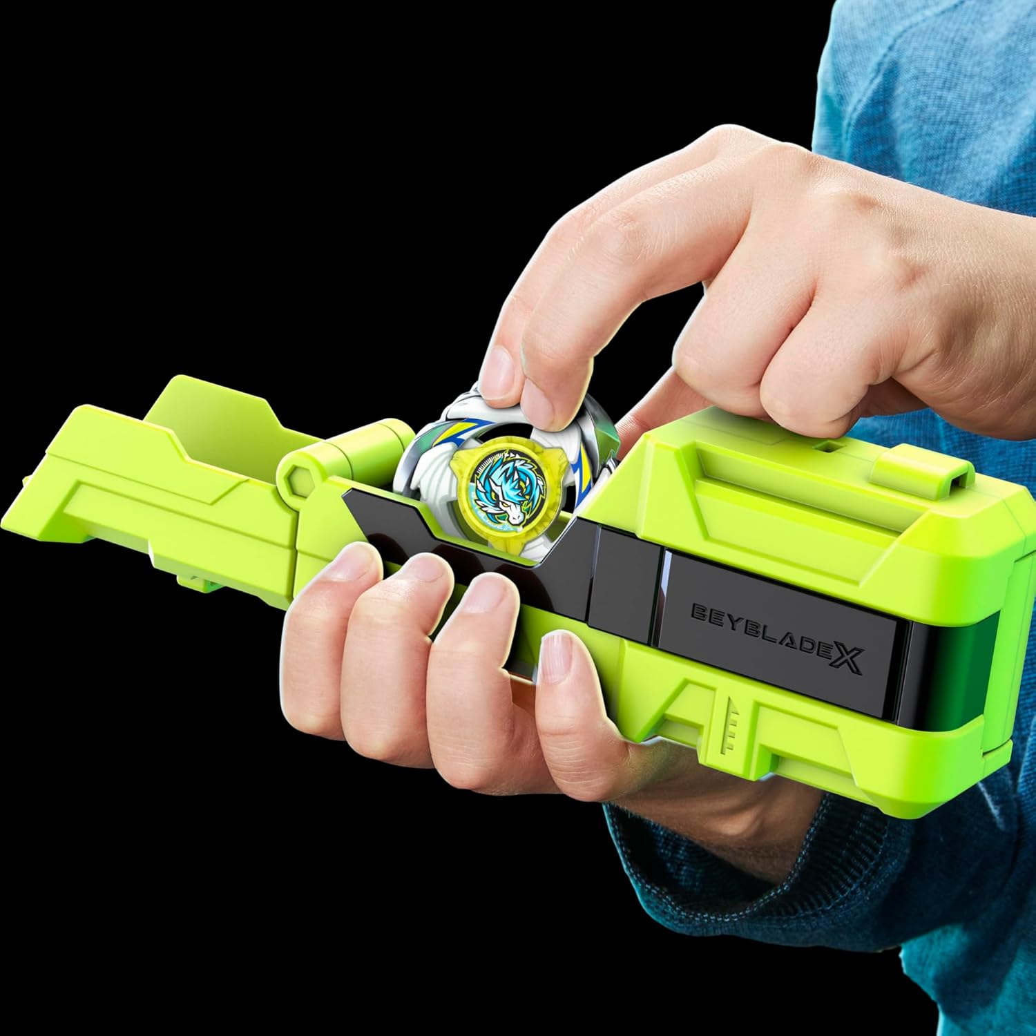BEYBLADE-X - LANCIATORE CLIP & RIP BLAST PEGASUS - Immagine 2