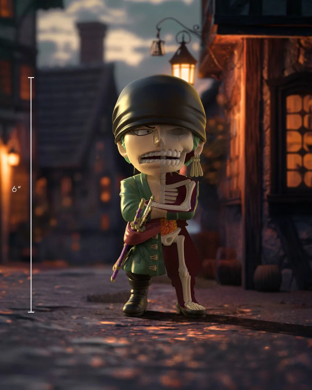 ONE PIECE - XXRAY WANTED SERIES - ZORO - STATUA 15CM - Immagine 2