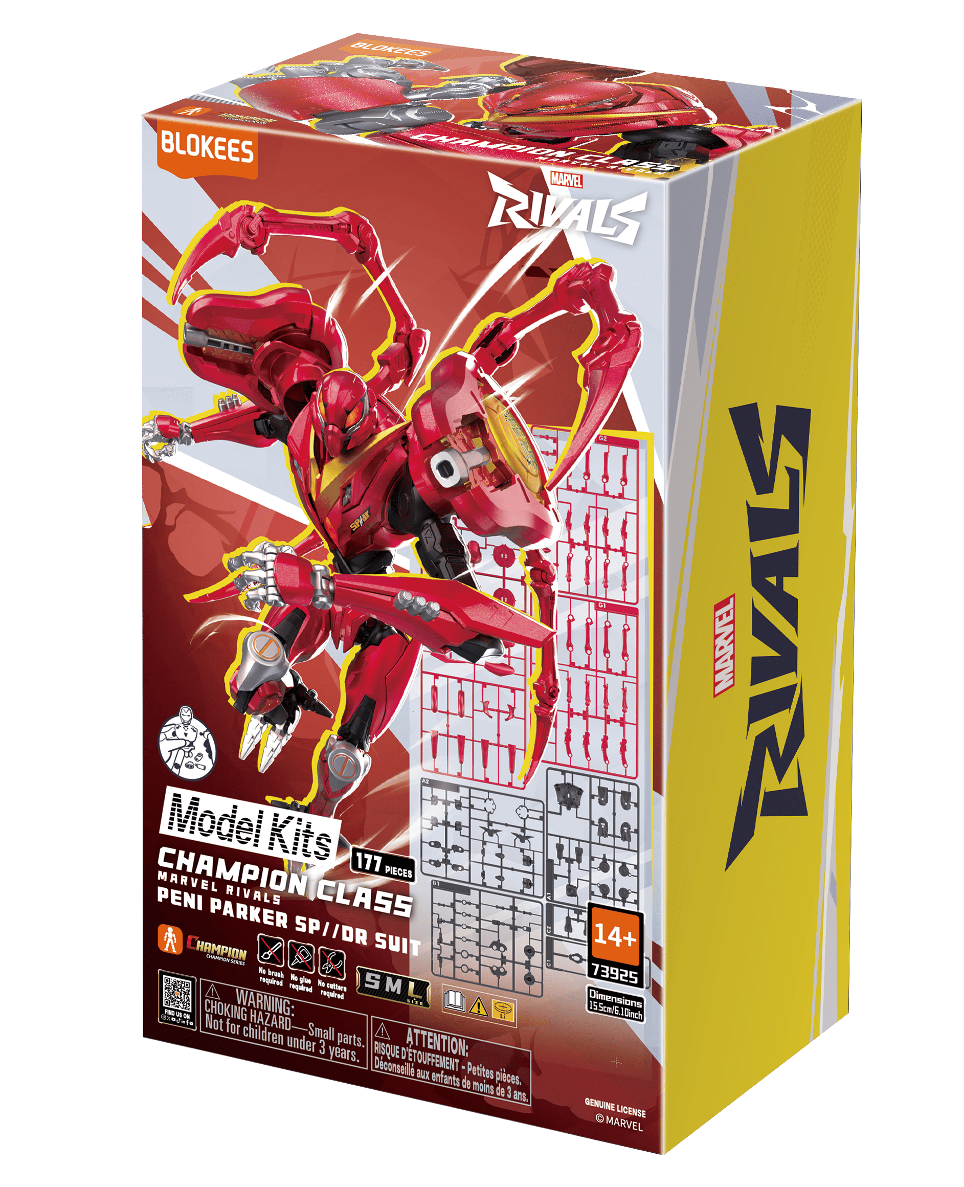MARVEL RIVALS - CHAMPION CLASS 09 PENI PARKER SP//DR SUIT - MODEL KIT - Immagine 2
