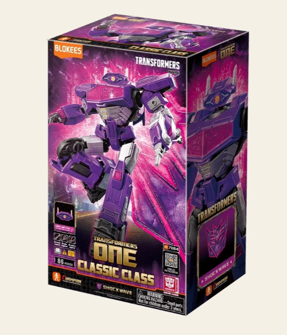 TRANSFORMERS - CLASSIC CLASS 18 SHOCK WAVE (MOVIE 8) - MODEL KIT - Immagine 5