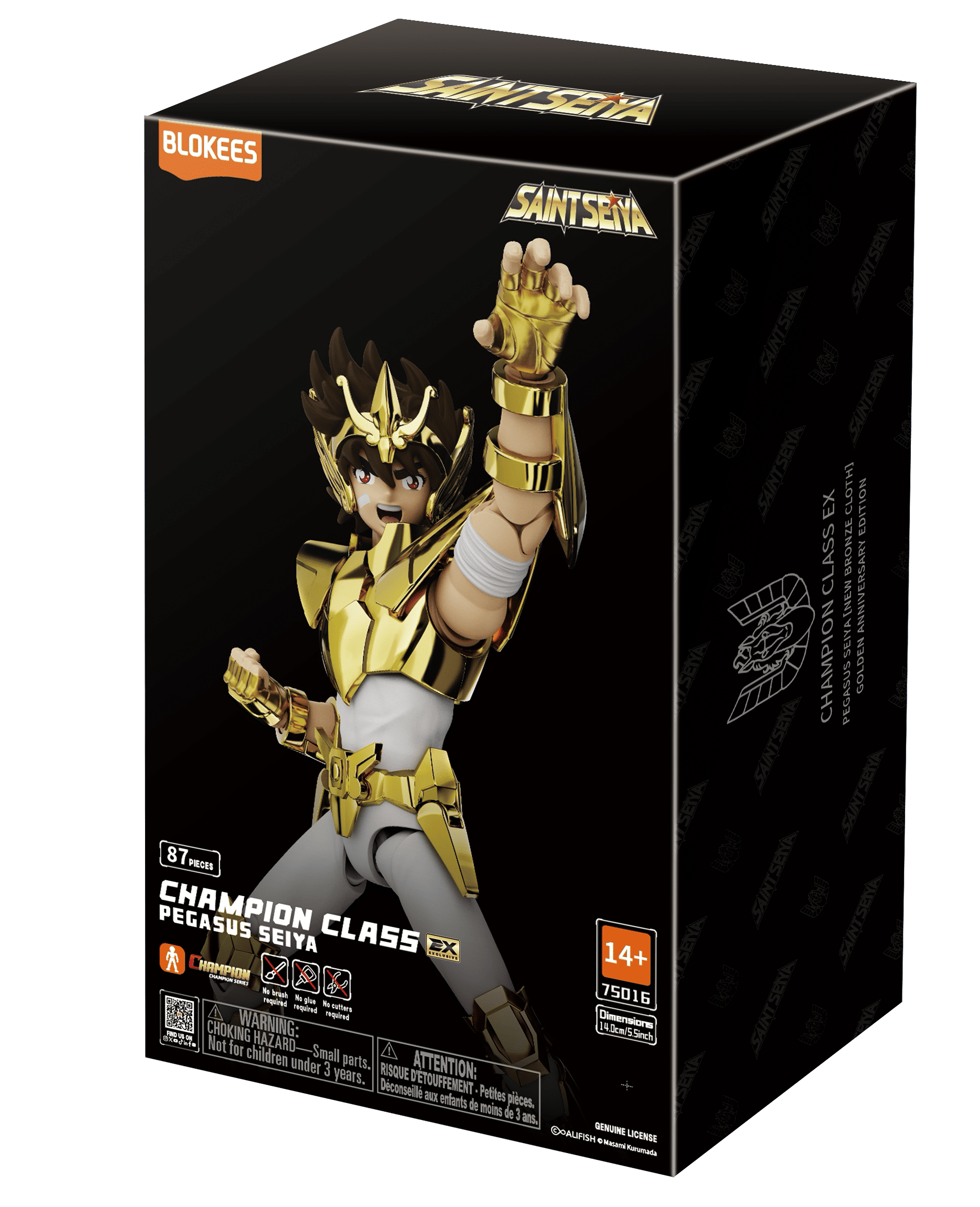 SAINT SEIYA - CHAMPION CLASS PEGASUS SEIYA (EX40TH ANNIVERSARY EDITION) - MODEL KIT - Immagine 3