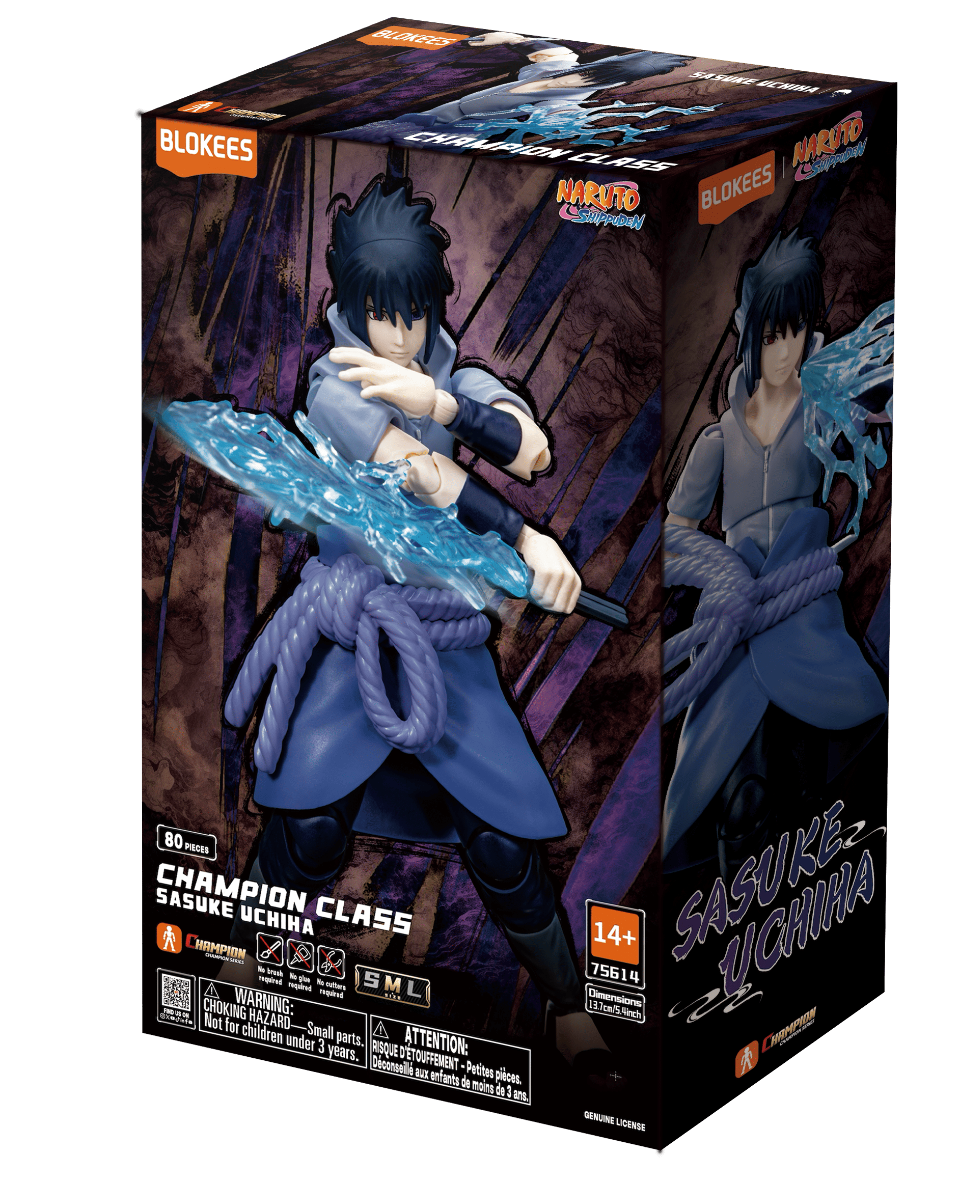 NARUTO - NARUTO CHAMPION CLASS 04 - SASUKE UCHIHA - MODEL KIT - Immagine 4