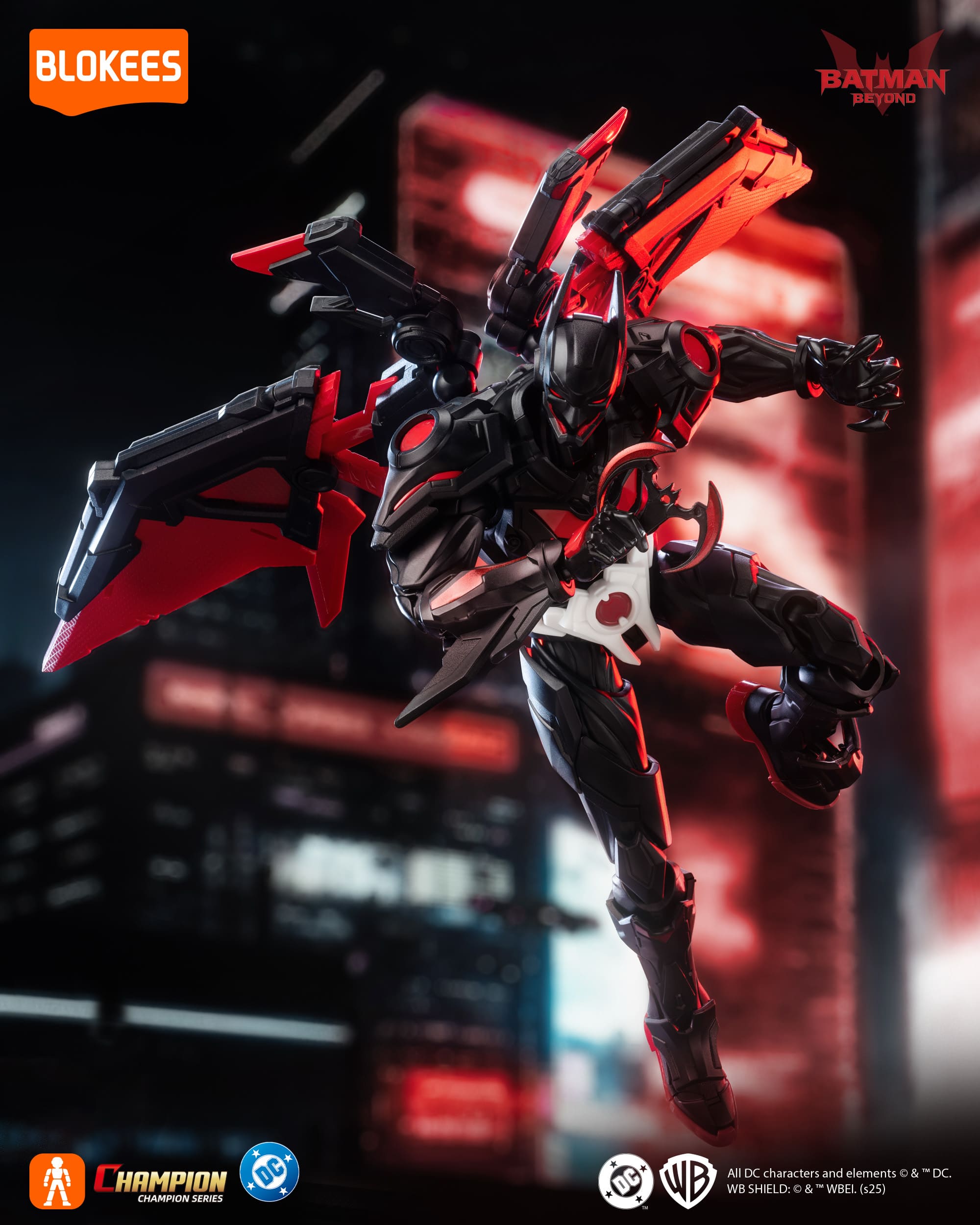 DC - CHAMPION CLASS 02 - BATMAN BOYOND - MODEL KIT - Immagine 5