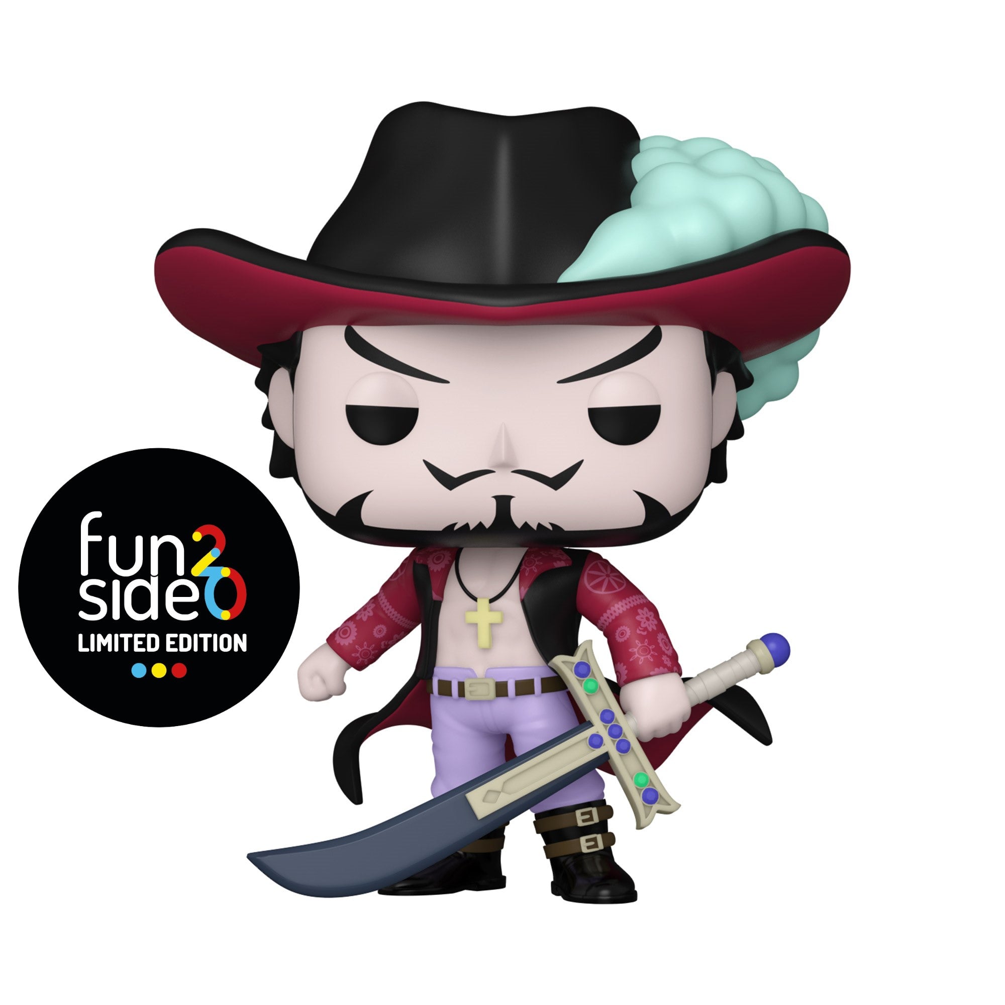 ONE PIECE - POP FUNKO VINYL FIGURE 1521 DRACULE MIHAWK 9CM FUNSIDE20 EXCL