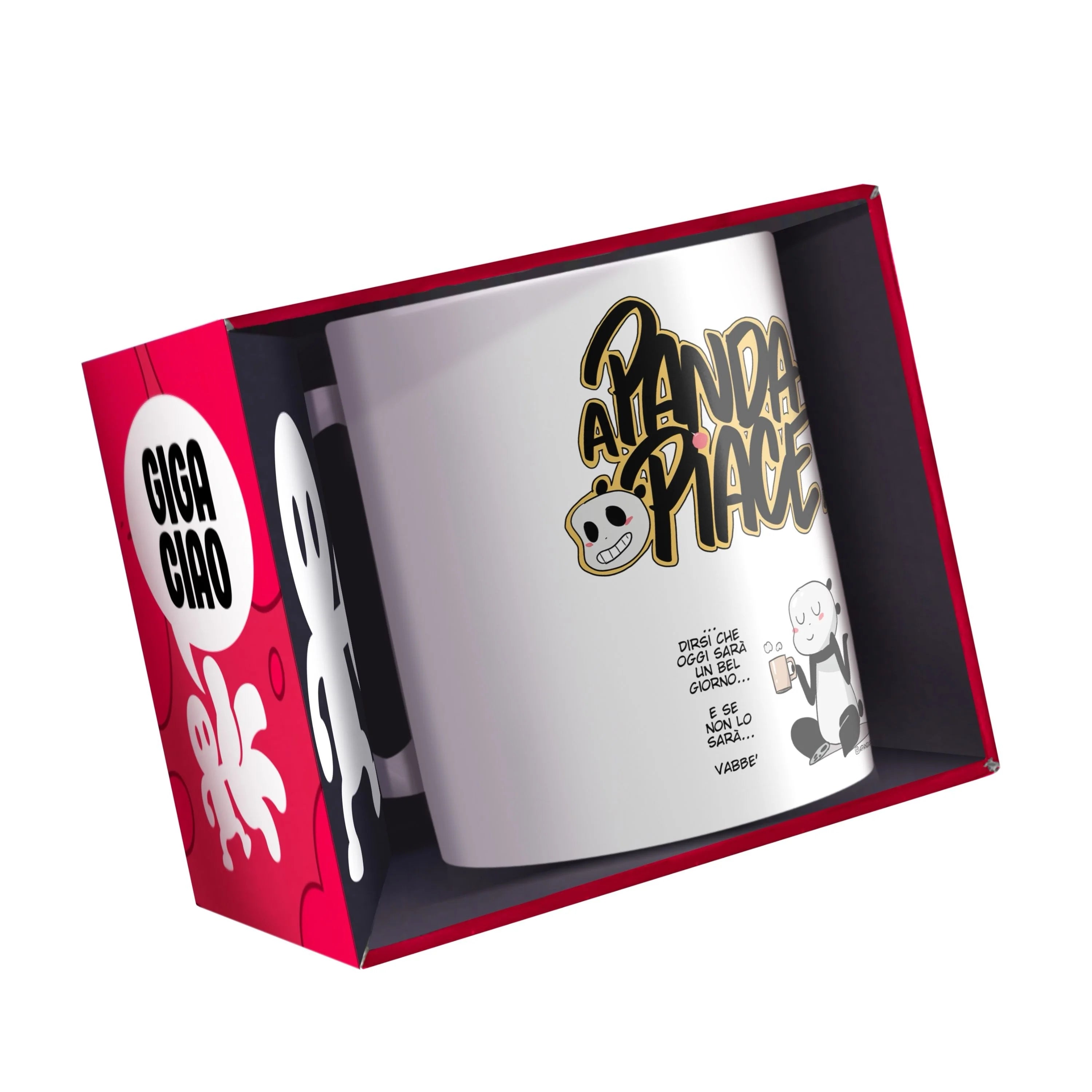 GIGACIAO - TAZZA - A PANDA PIACE BEL GIORNO - Immagine 3