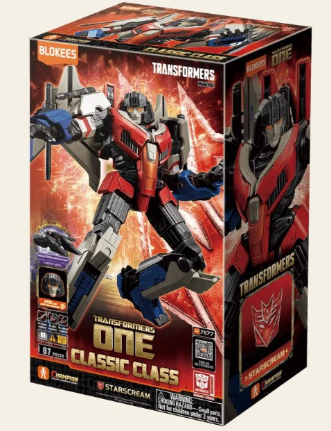 TRANSFORMERS - CLASSIC CLASS 16 STARSCREAM (ONE) - MODEL KIT - Immagine 4
