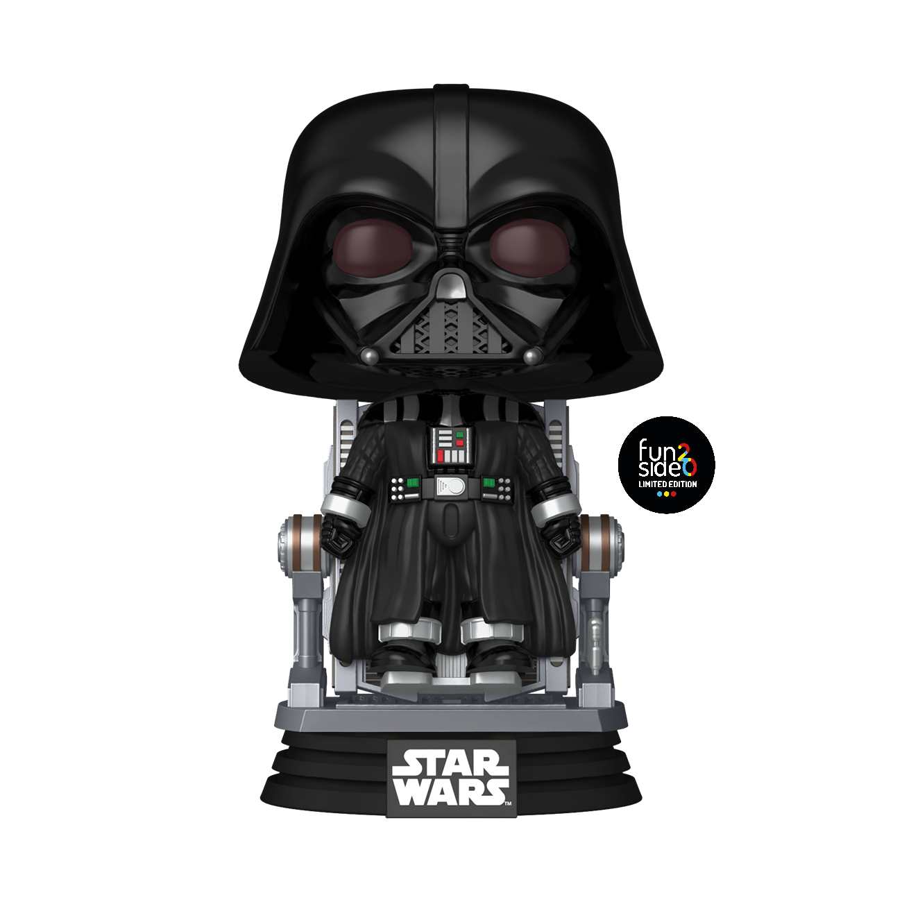 STAR WARS - POP FUNKO VINYL FIGURE 757 DARTH VADER REBUILD 9CM FUNSIDE 20 EXCL - Immagine 2