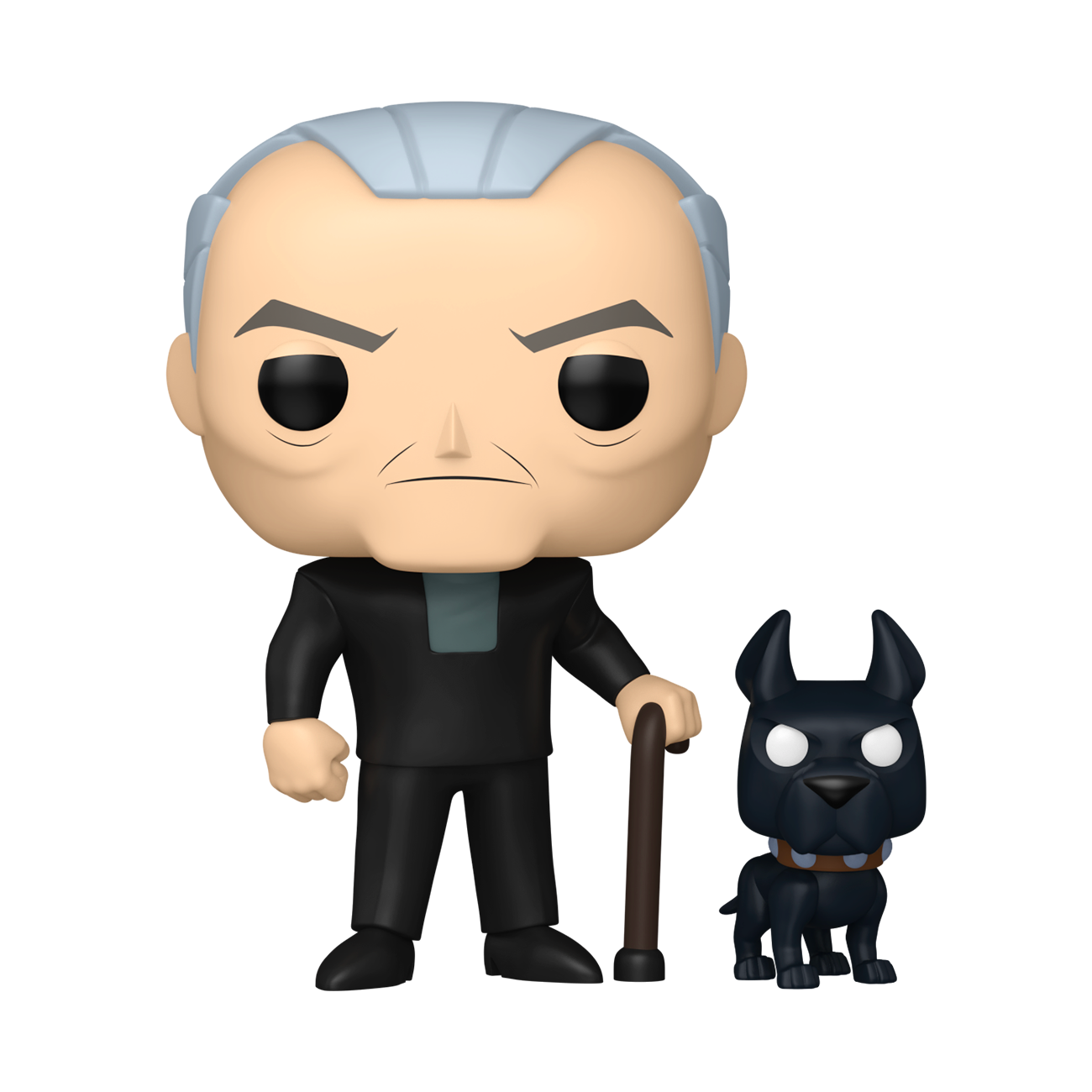 POP&BUDDY: BTAS S5 - POP FUNKO VINYL FIGURE SUPREME - OLD WAYNE WITH ACE 9CM FUNSIDE EXCL - Immagine 2