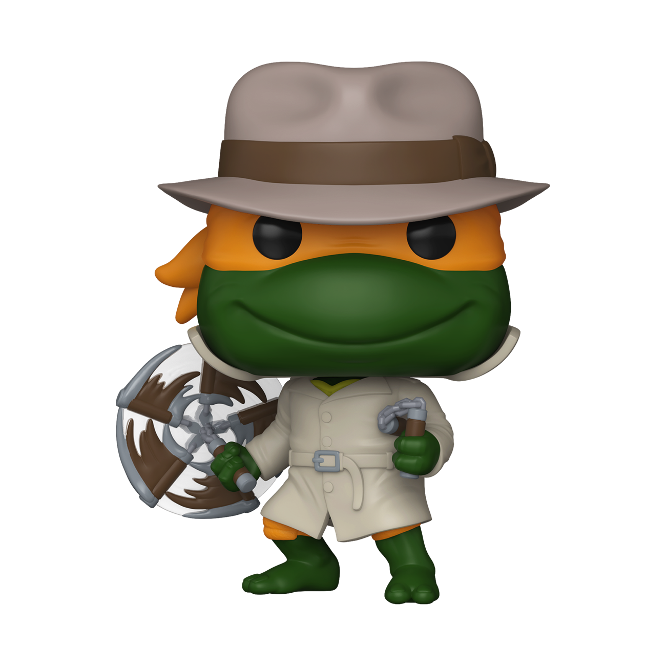 POP TV: TNMT - POP FUNKO VINYL FIGURE SUPREME - MICHELANGELO TRENCHCOAT 9CM FUNSIDE EXCL - Immagine 2
