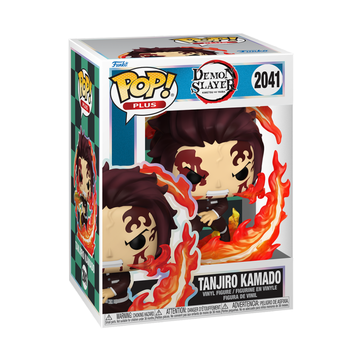 DEMON SLAYER - POP FUNKO VINYL FIGURE 2041 TANJIRO KAMADO (DANCING FLASH) 9CM - Immagine 2