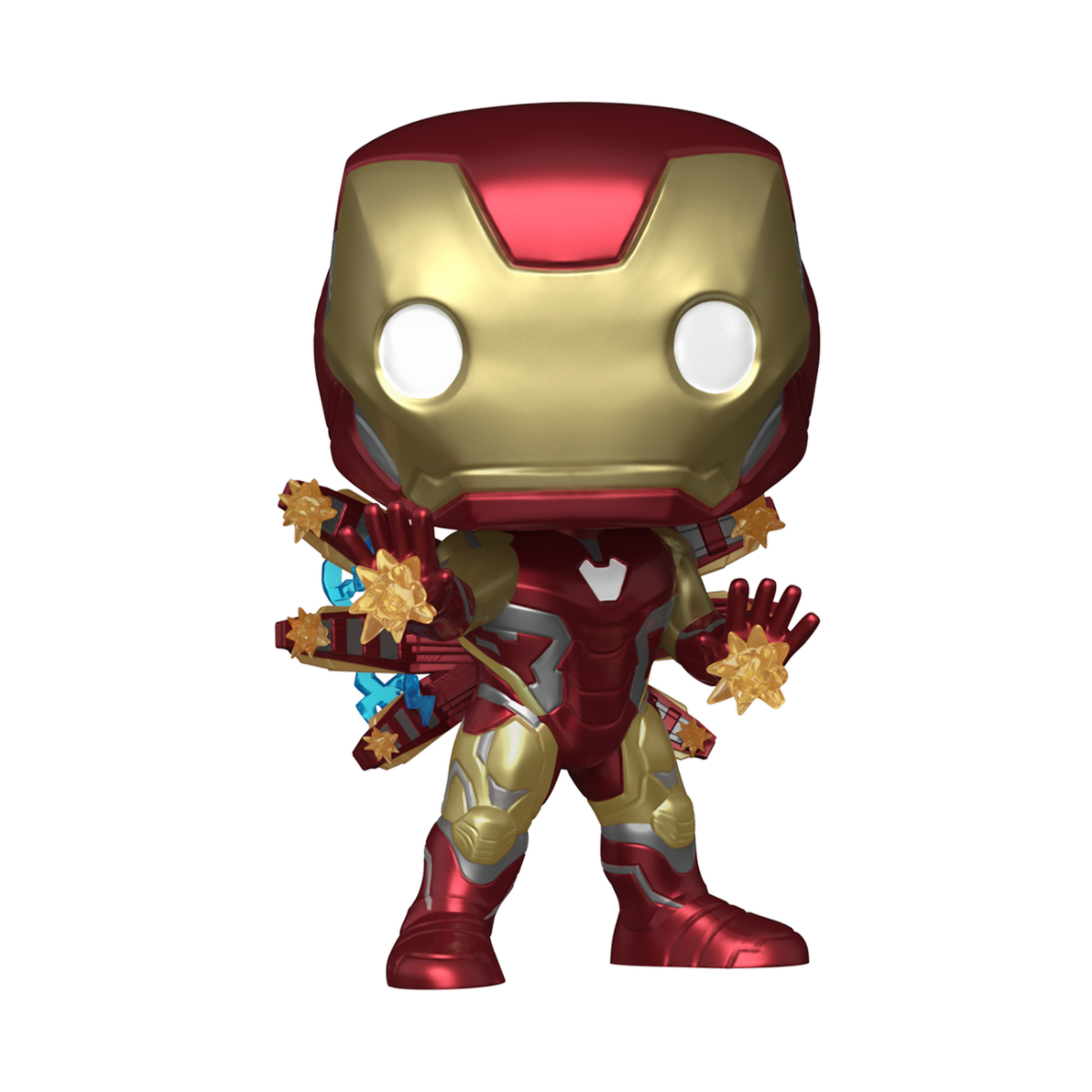 MARVEL: END GAME - POP FUNKO VINYL FIGURE 1555 IRON MAN BEAMS (GW) 9CM - Immagine 2