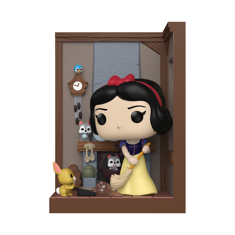 DISNEY SNOW WHITE - POP FUNKO NOOK VINYL FIGURE - SNOW WHITE IN COTTAGE 9CM - Immagine 2