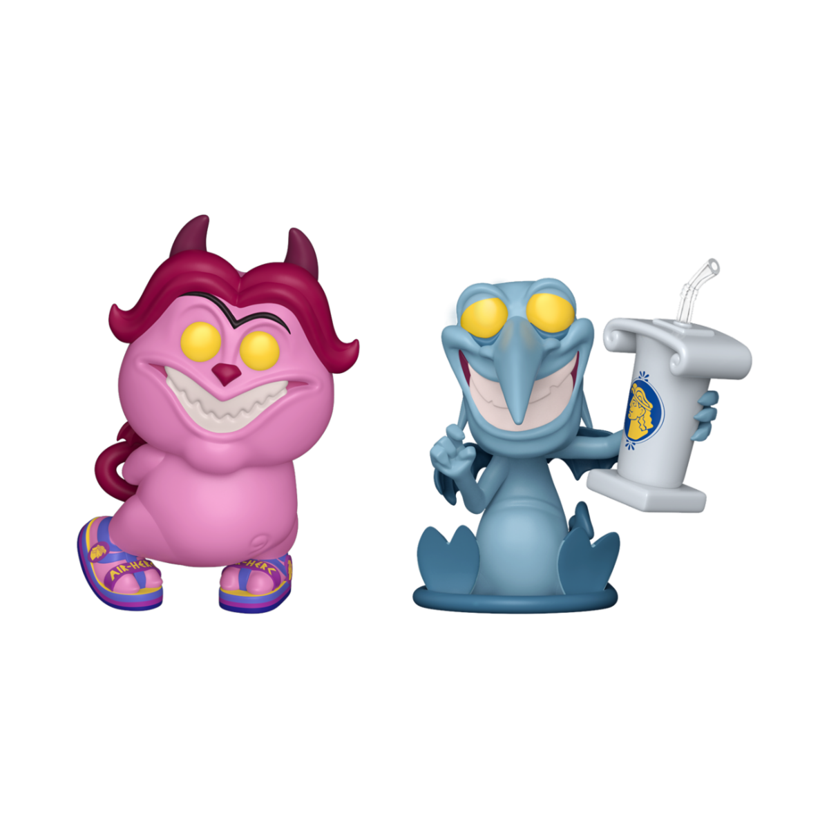 DISNEY: HERCULES S4 - POP FUNKO VINYL FIGURE 2-PACK - PAIN & PANIC 9CM - Immagine 2