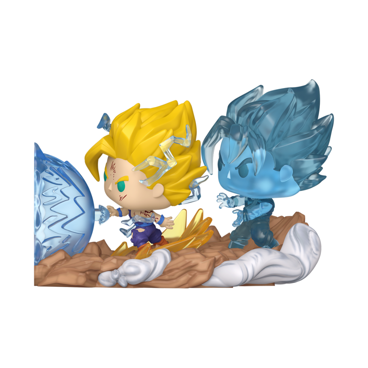 DRAGON BALL Z BUILD-A-SCENE 2026 - POP FUNKO MOVIE MOMENT VINYL FIGURE 2223 FATHER-SON KAMEHAMEHA - Immagine 2