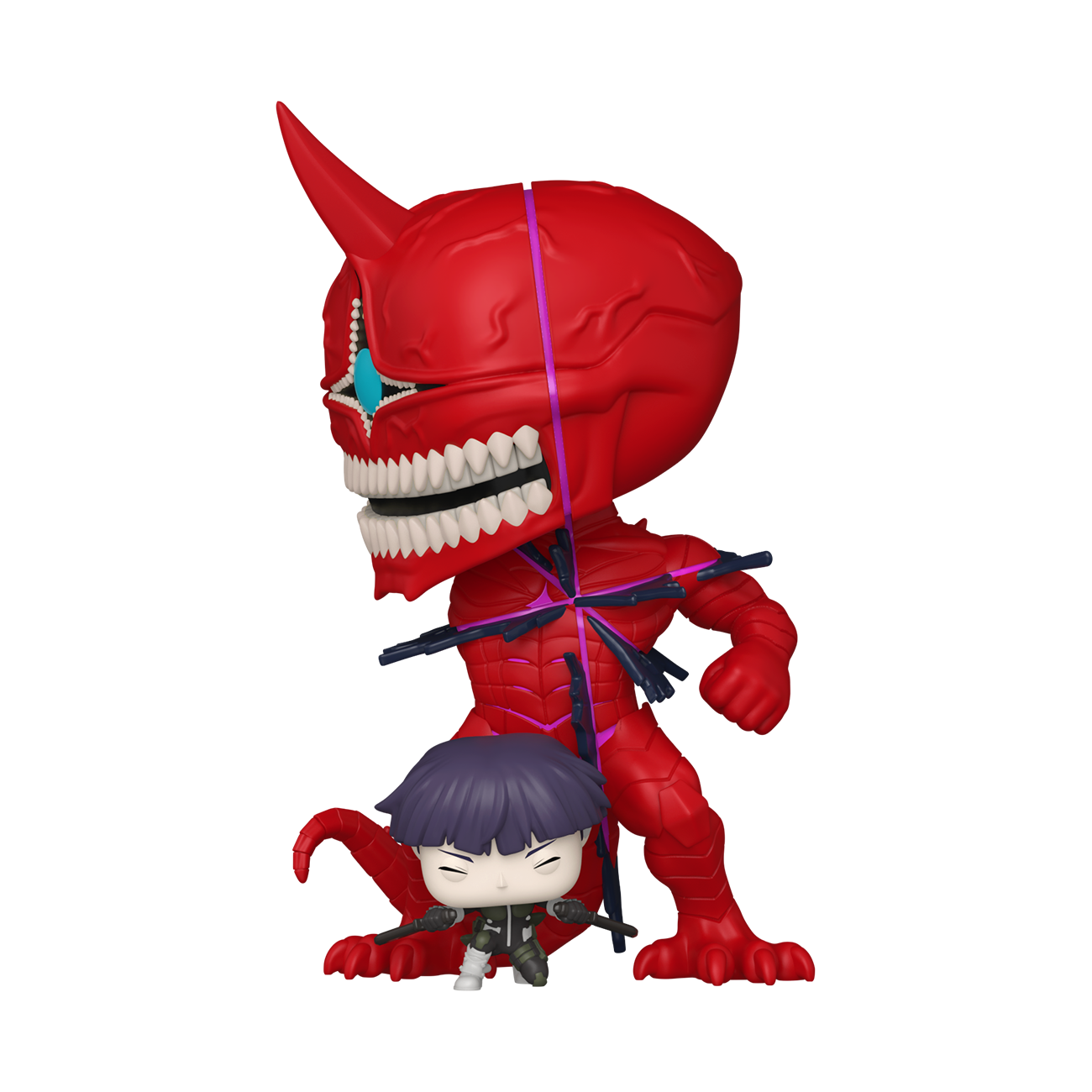 KAIJU NO8 - POP FUNKO VINYL FIGURE - HOSHINA & KAIJU 9CM FUNSIDE EXCL - Immagine 2